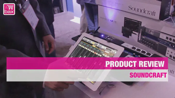 Soundcraft Ui16 Digital Mixer | NAMM SHOW 2015