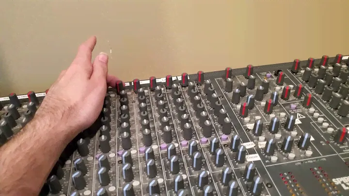 Новая микшерная консоль SoundCraft LX7
