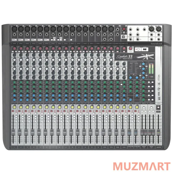Soundcraft Signature 22MTK Аналоговый 22-канальный микшер-0