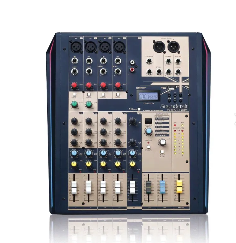 Маленький аналоговый микшер SOUNDCRAFT 8Ways Professional Live-0