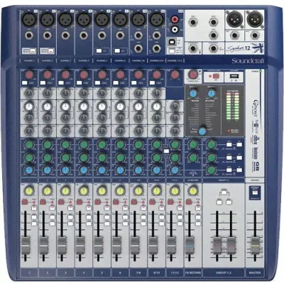 Аналоговый микшерный пуль Soundcraft Signature 12