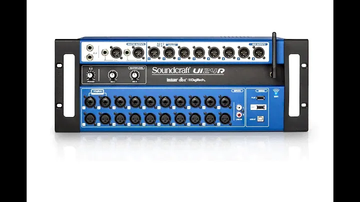 Soundcraft UI 24R обновление V2.0