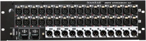 Микшер Soundcraft MSB-32 Cat5 Mini Stagebox 32 (3U)