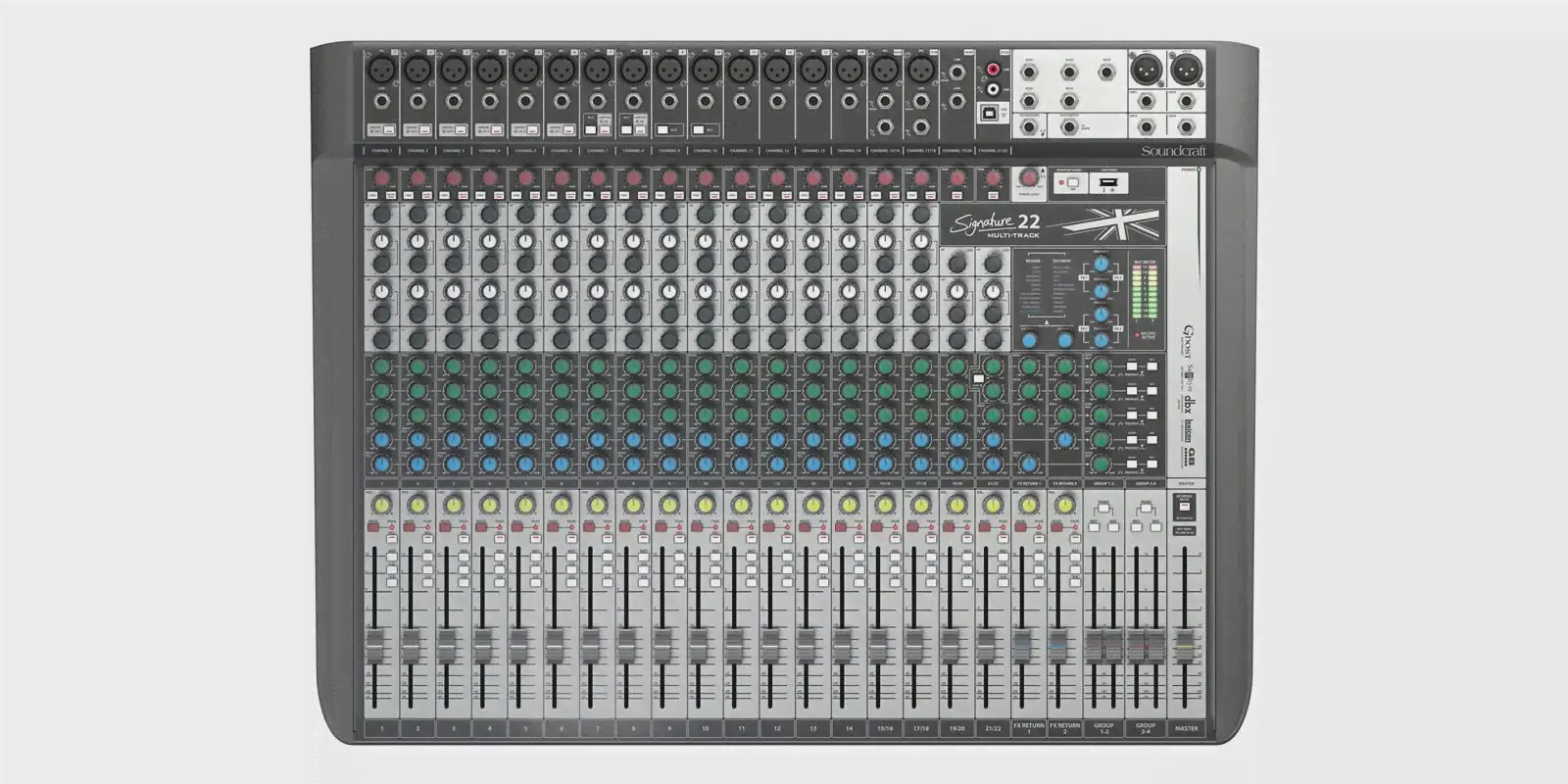 Soundcraft Signature 22 аналоговый микшерный пульт-0