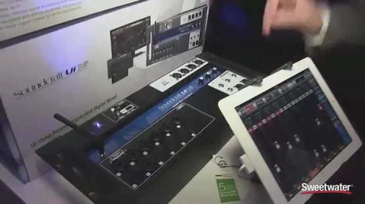 Soundcraft Ui Series Digital Mixers - Sweetwater at Winter NAMM 2015