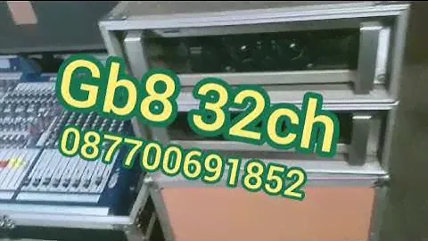 soundcraft GB8  32CH