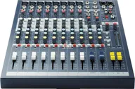 Soundcraft EPM8 микшерный пульт 8 моно, 2 стерео, 2 Aux, фейдеры 60 мм, монтаж в рэк