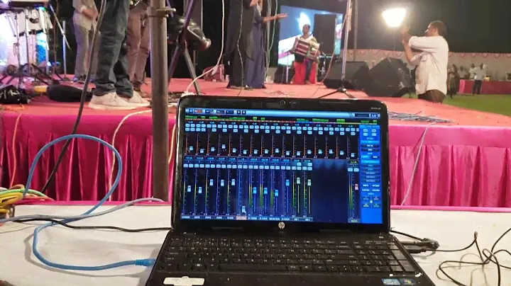 soundcraft ui24r dandia live