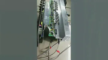 Soundcraft Gigrac 1000st Powered Mixer Testing After Repair 01---사운드 크래프트 파워 믹서 수리후 테스트