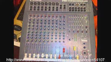 Problem with Soundcraft Spirit Powerstation 600 **Repaired**