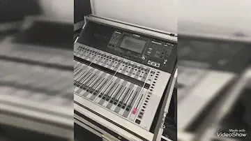 DIY flight case mixer Yamaha TF3
