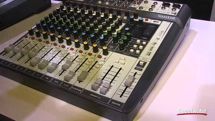 Soundcraft Signature Multitrack Series Consoles - Sweetwater at Winter NAMM 2015