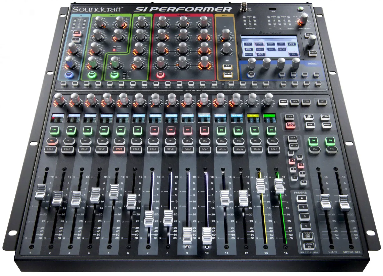 Soundcraft Si Performer 1 универсальный цифровой микшер-0