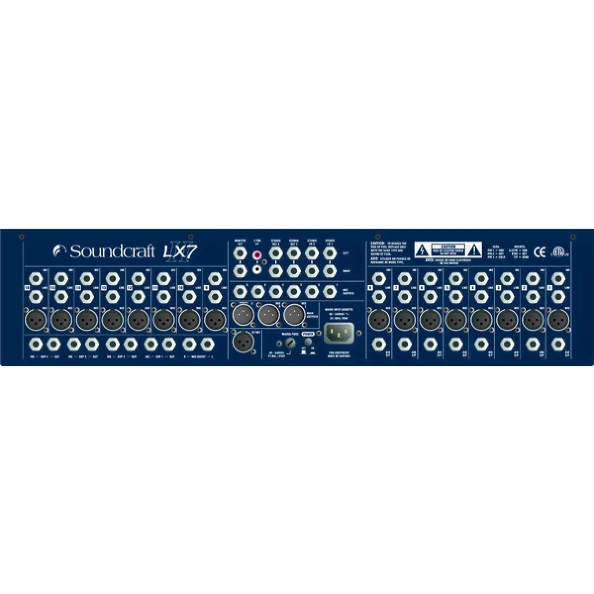 Soundcraft LX7ii-16 Soundcraft LX7ii-16 микшер 16 моно, 2 стерео (на поворотной ручке), 6 Aux, 4 подгруппы-2