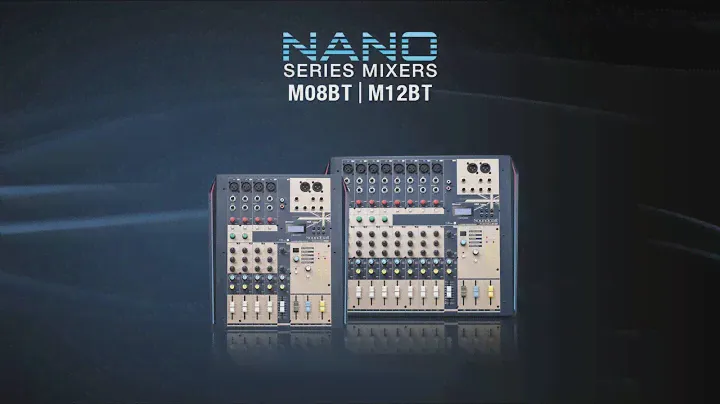Soundcraft Nano M08BT and M12BT | Product Overview