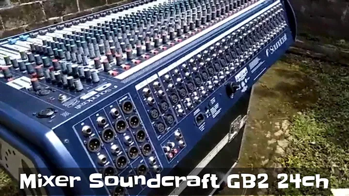 17 Februari 2021, Mixer Soundcraft GB2 24 ch, Mic Conference Medan