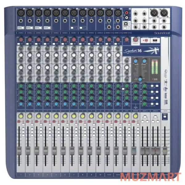 Soundcraft Signature 16 Аналоговый 16-канальный микшер
