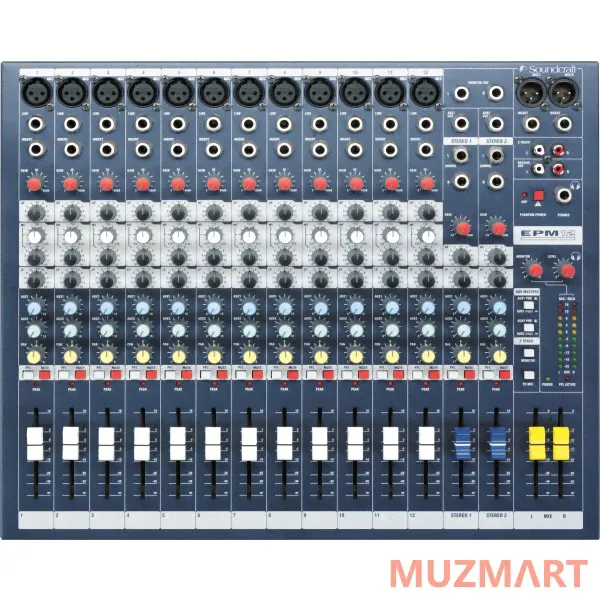 Soundcraft EPM12 Аналоговый микшерный пульт-0
