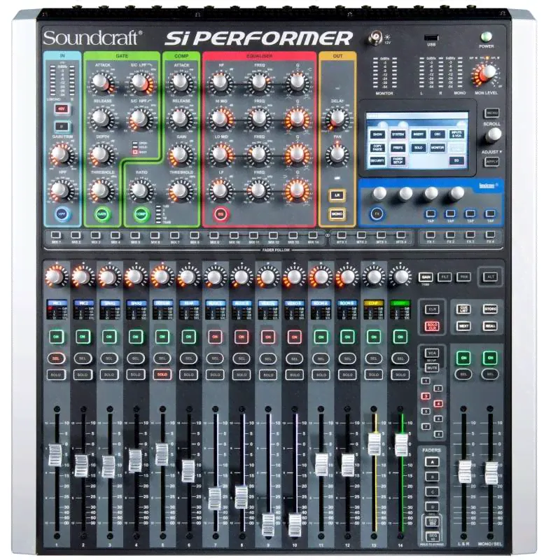 Цифровая микшерная консоль Soundcraft Si Performer 1-0