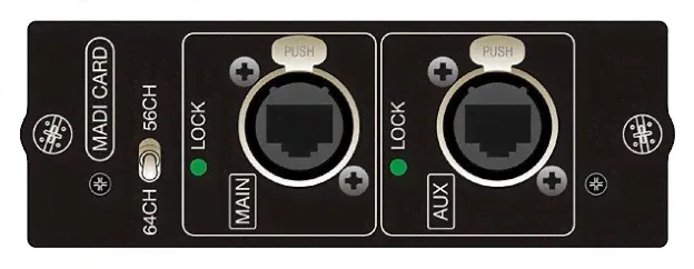 Soundcraft 5031571.V Soundcraft MADI HD Si Dual Cat5 интерфейсная карта 5031571.V для MSB 32