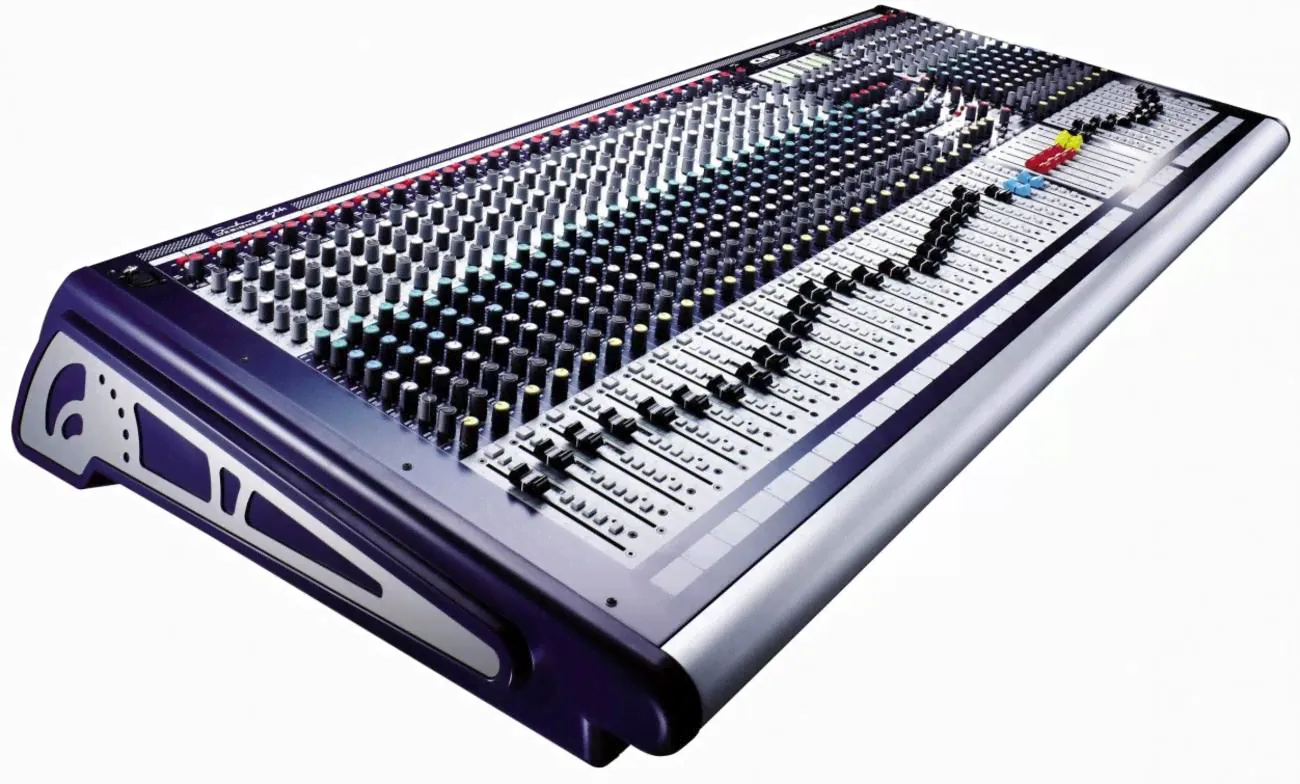 Soundcraft GB4-40 микшер 40 моно, 2 стерео, 8 Aux, 4 подгруппы, матрица 7x4, TRS директ-выходы на каждом моно канале-0