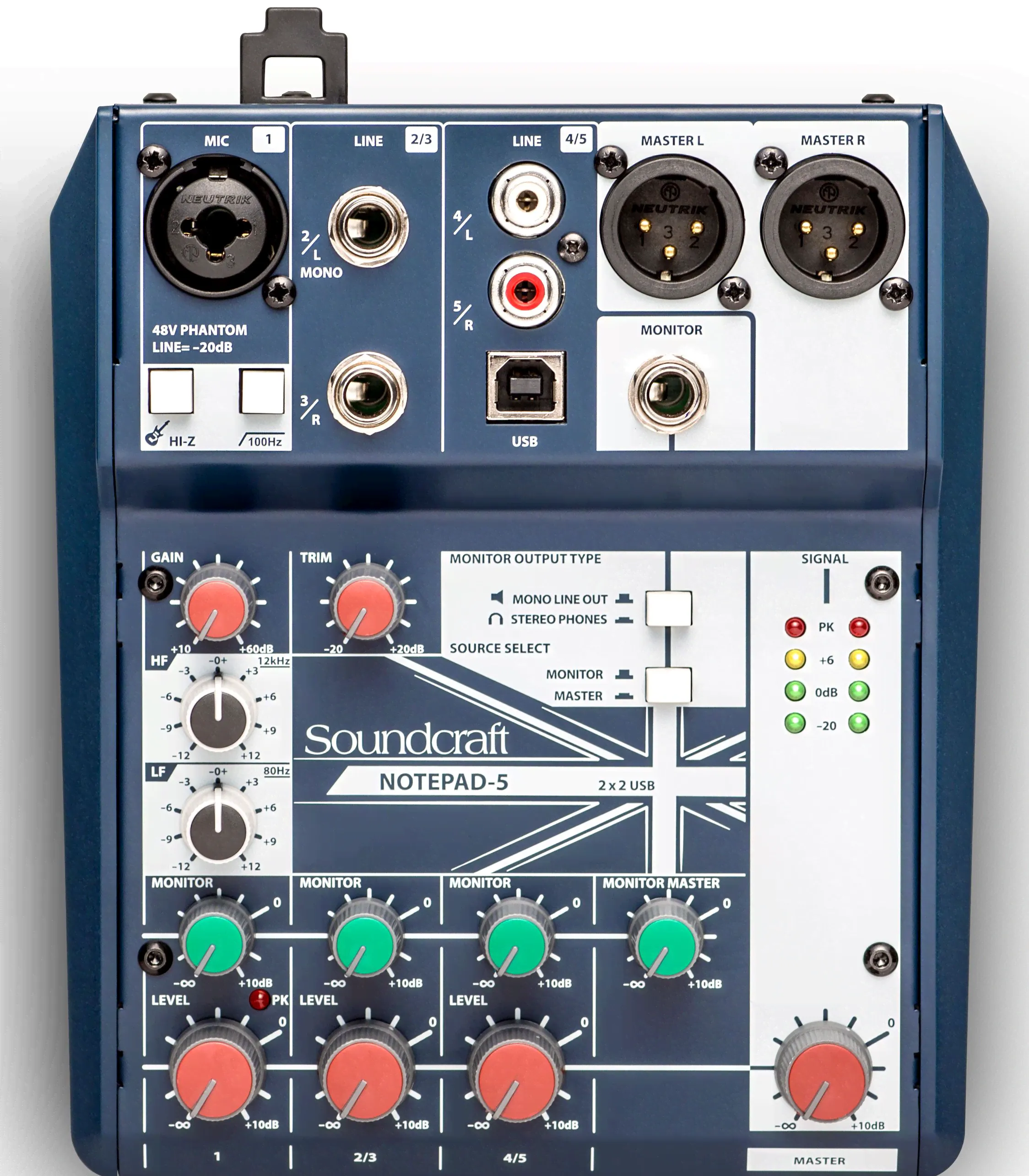 Микшерный пульт SOUNDCRAFT Notepad-5-0