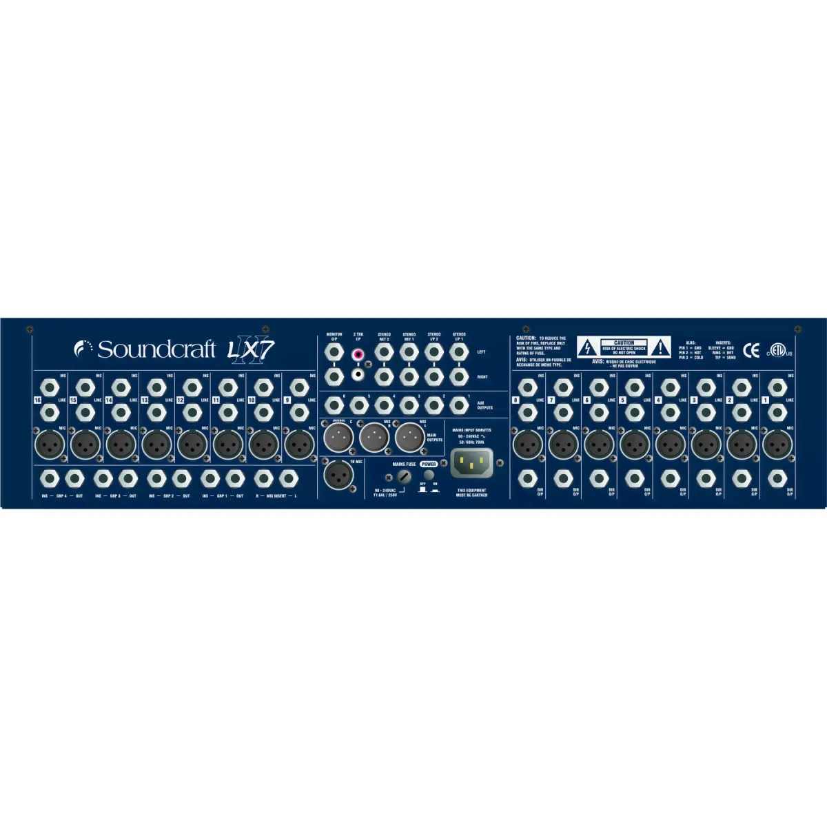 Soundcraft LX7ii-32 32-канальный аналоговый микшер-2