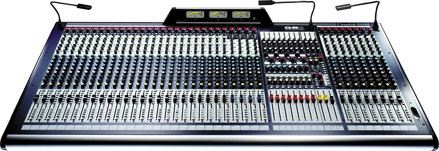 Soundcraft GB8 48-канальный, 4 стереофонический профессиональный консольный аудиомикшер серии GB | RW5709SM