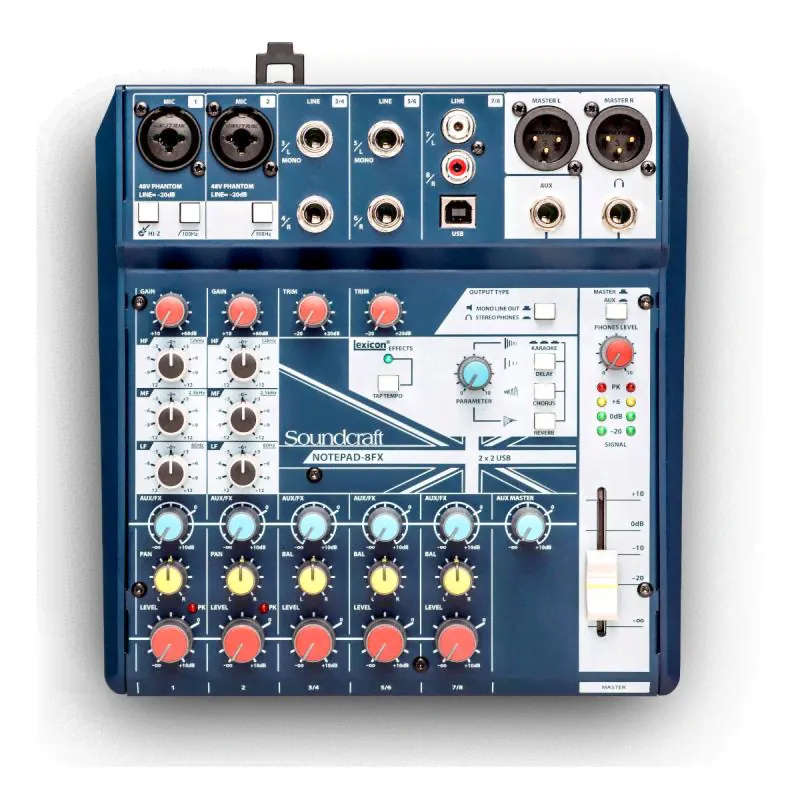 SOUNDCRAFT Notepad-8FX-3