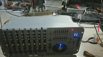 Soundcraft Gigrac 1000st Powered Mixer Testing After Repair 02---사운드 크래프트 파워 믹서 수리후 테스트