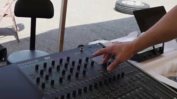 Soundcraft Si Compact 24 - End of Summer Tent Event 2012 (ATC Audio)