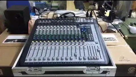 เทสเสียง soundcraft signature 16 ลำโพง behringer B115D