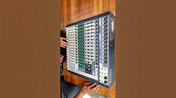 Soundcraft signature 16 mixer proactive amp volg#status