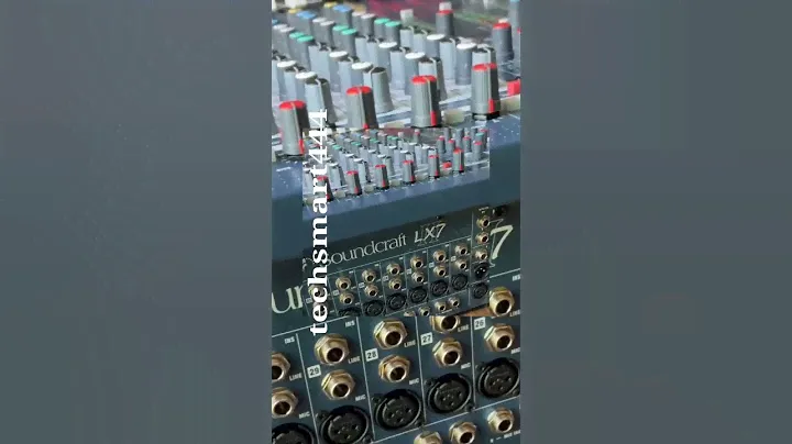 soundcraft Lx7ii. soundcraft. soundcraft mixer. soundcraft mixer console. shorts. short video.