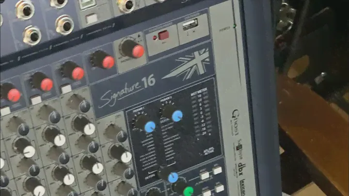 Hướng Dẫn Chỉnh Echo Reverb Bàn Mixer Soundcraft Signature 16  #signature